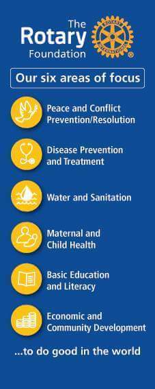 Rotary's Six Areas of Focus